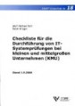 Checkliste 18 für die Durchführung von IT-Systemprüfungen bei kleinen und mittelgrossen Unternehmen (KMU)